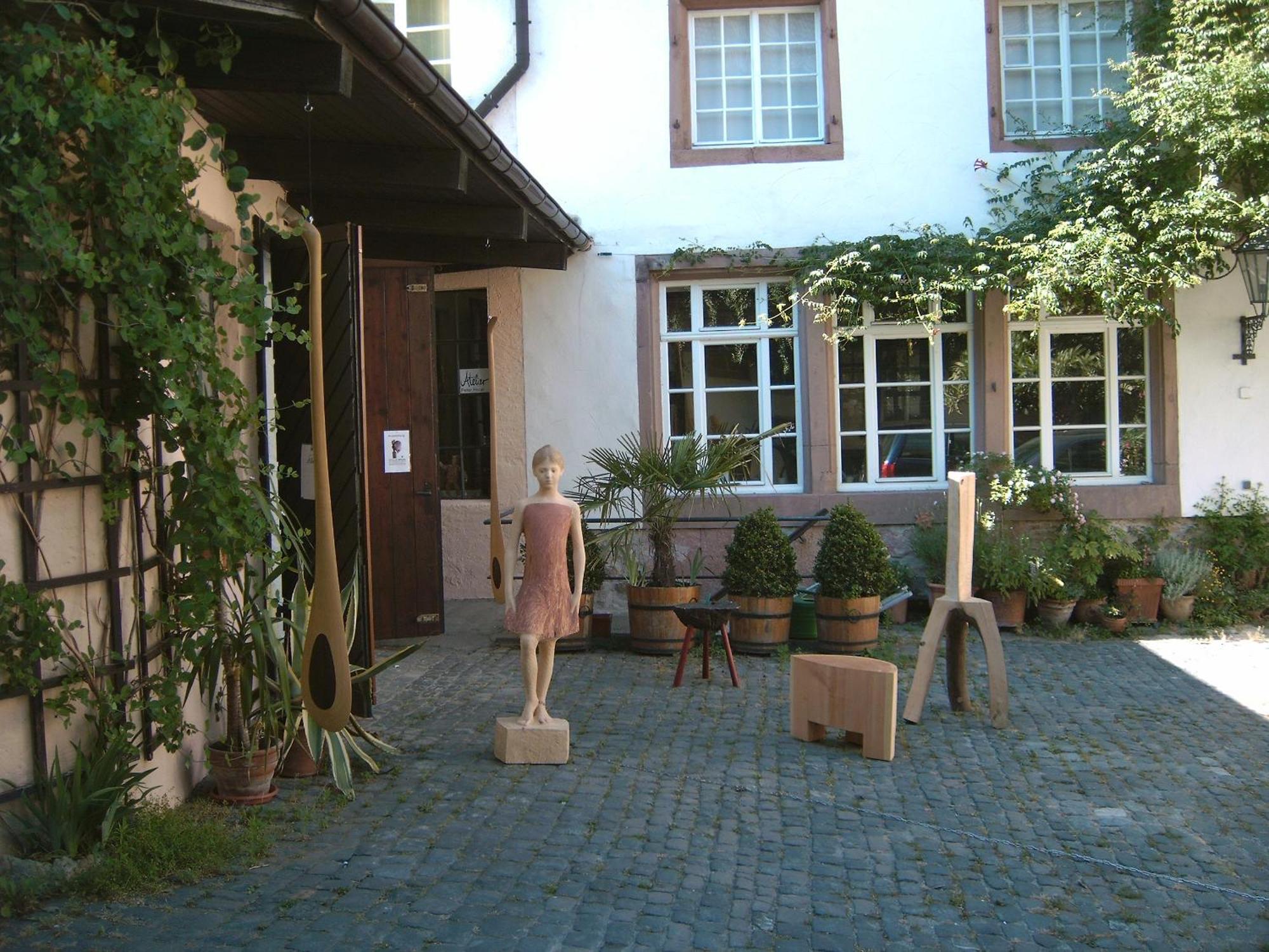 Historischer Adelshof Am Marktplatz, Atelier 70 M² ヴァインハイム エクステリア 写真